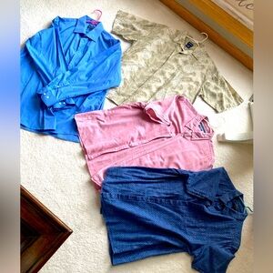 3 Mens Dress Shirts, Sizes L 👔👔👔 take all!